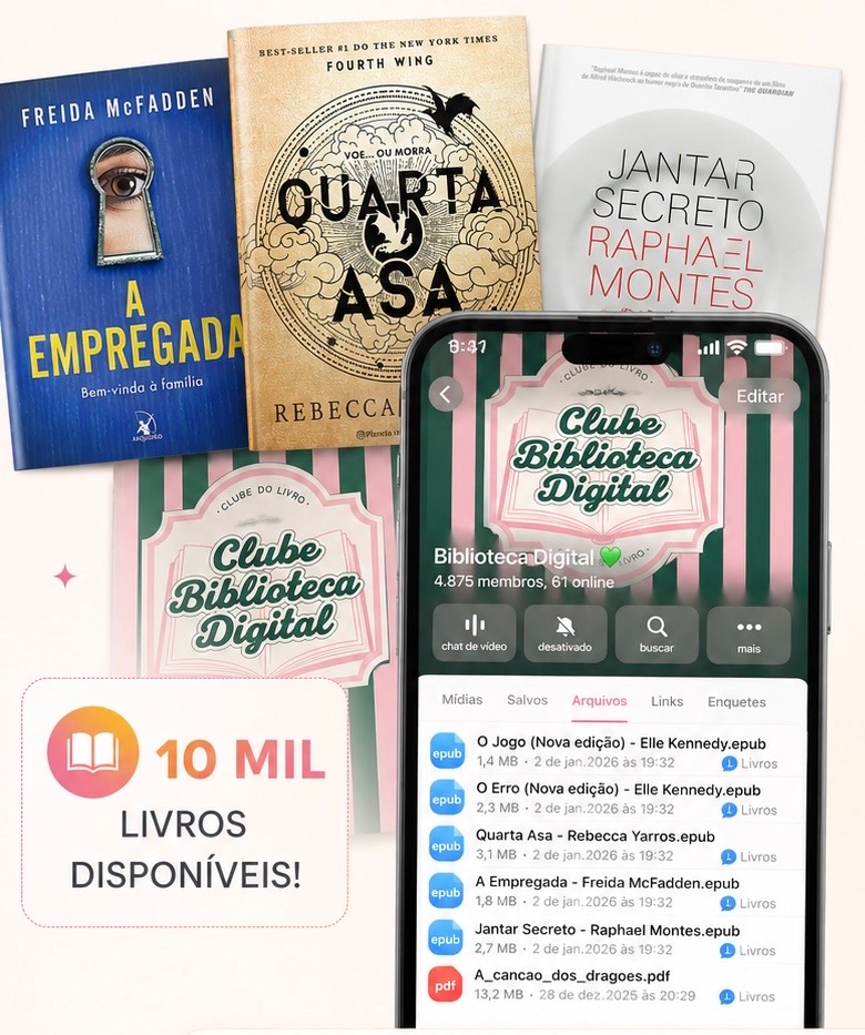 Biblioteca Digital com milhares de livros