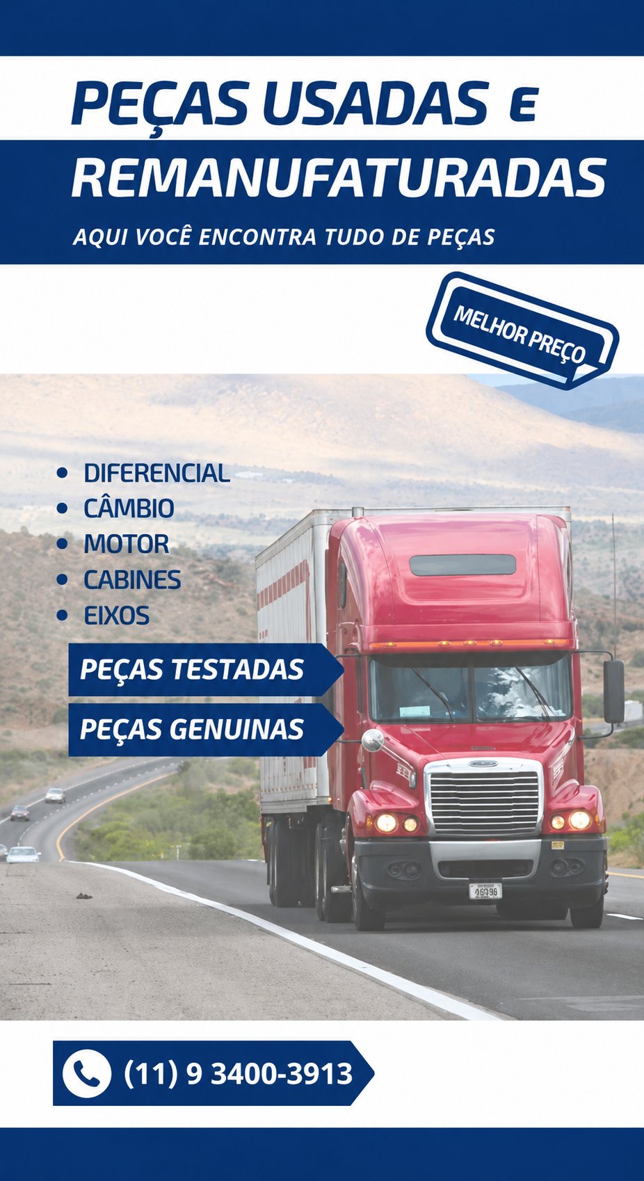 Peças Usadas e Remanufaturadas