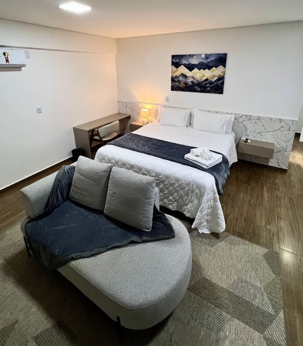 Suíte com Hidromassagem - quarto 1