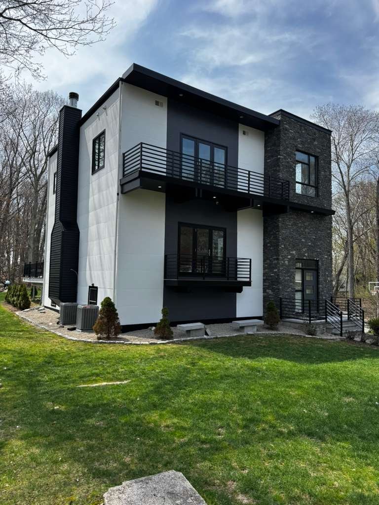 SLR Painting & Design LLC professional painter working on a residential project in Connecticut